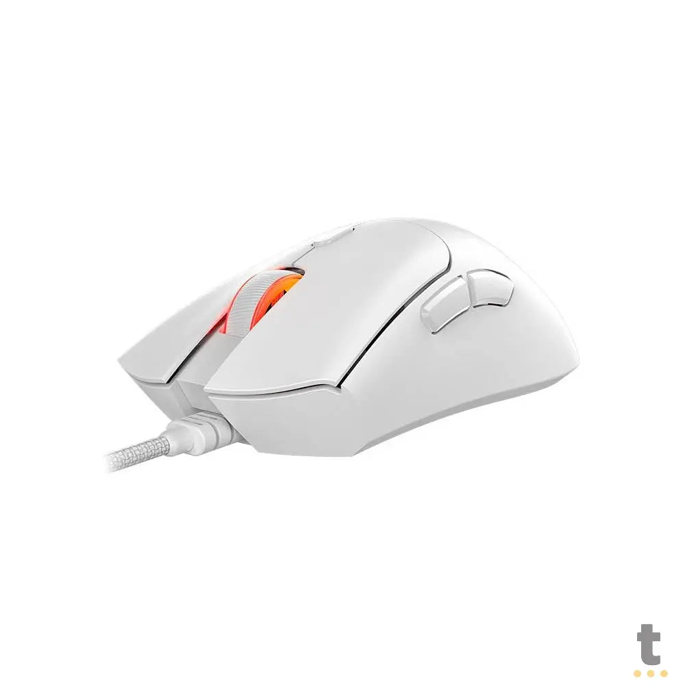 Mouse Gamer PCYes Hydrus White Ghost 6 Botões 12400dpi RGB Branco - PMGHWG Truedata