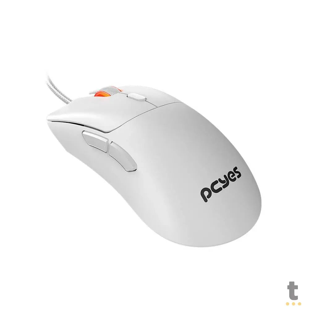 Mouse Gamer PCYes Hydrus White Ghost 6 Botões 12400dpi RGB Branco - PMGHWG Truedata