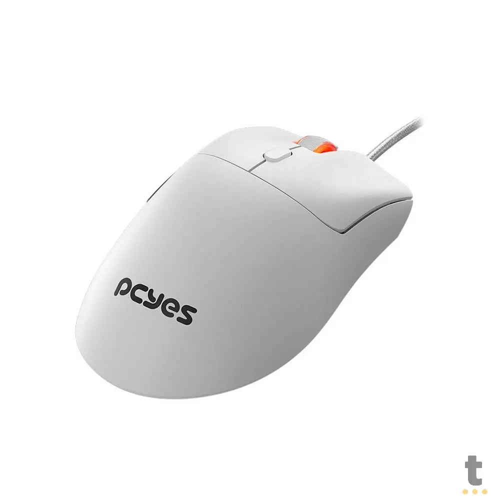 Mouse Gamer PCYes Hydrus White Ghost 6 Botões 12400dpi RGB Branco - PMGHWG Truedata