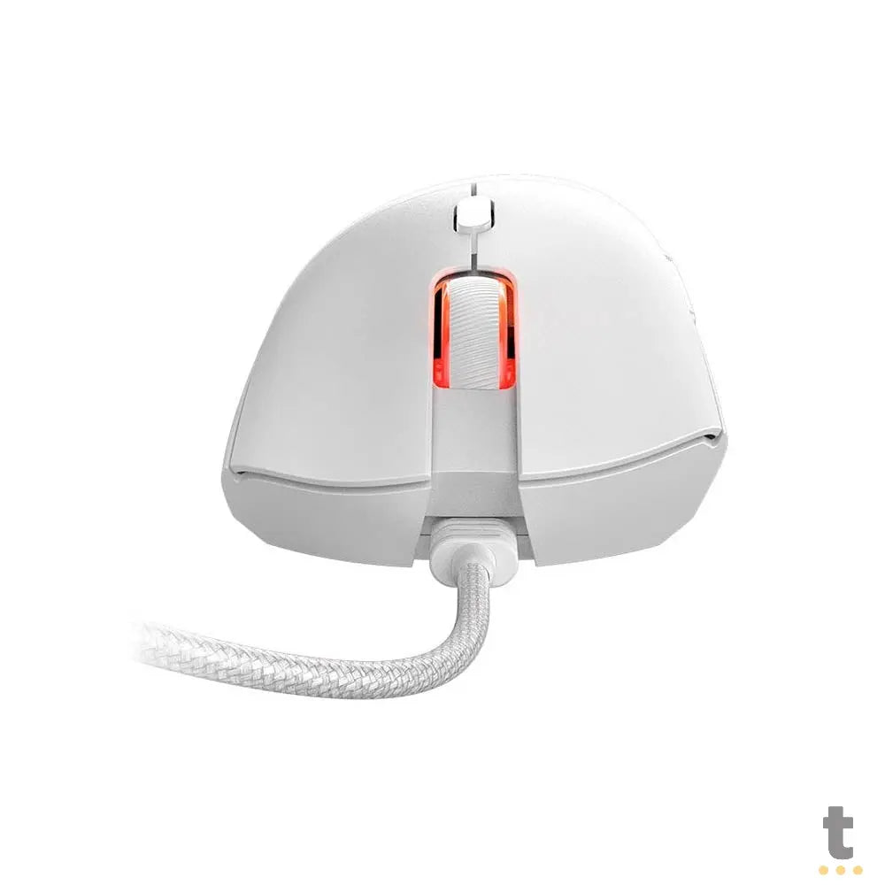 Mouse Gamer PCYes Hydrus White Ghost 6 Botões 12400dpi RGB Branco - PMGHWG Truedata