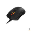 Mouse Gamer PCYes Malus Black Vulcan 6 Botões 12400dpi RGB - PMGHBV Truedata