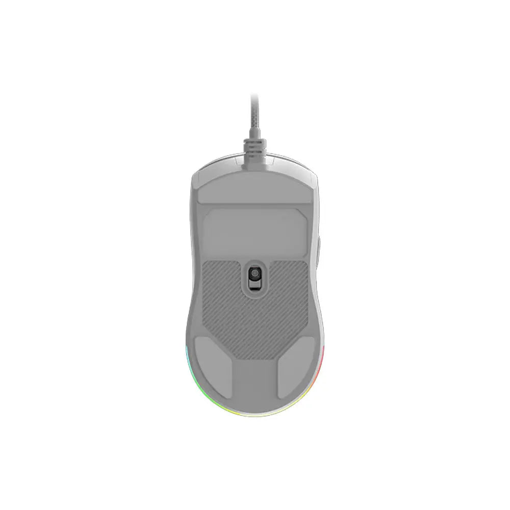 Mouse Gamer PCYes Malus White Ghost 6 Botões 12400dpi RGB - PMGMWG Truedata