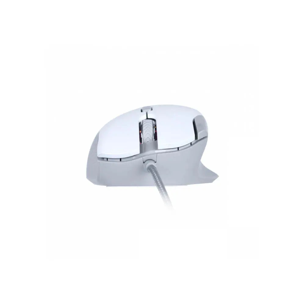 Mouse Gamer PCYes Zyron 7 Botoes 12800dpi RGB Branco - PMGZRGBW Truedata