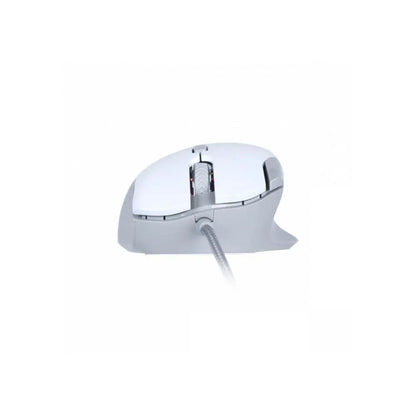 Mouse Gamer PCYes Zyron 7 Botoes 12800dpi RGB Branco - PMGZRGBW Truedata