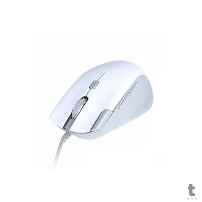 Mouse Gamer PCYes Zyron 7 Botoes 12800dpi RGB Branco - PMGZRGBW Truedata