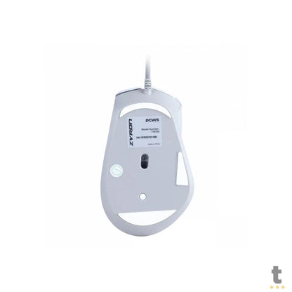 Mouse Gamer PCYes Zyron 7 Botoes 12800dpi RGB Branco - PMGZRGBW Truedata