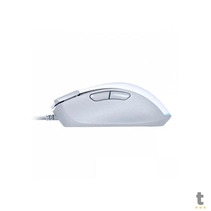 Mouse Gamer PCYes Zyron 7 Botoes 12800dpi RGB Branco - PMGZRGBW Truedata