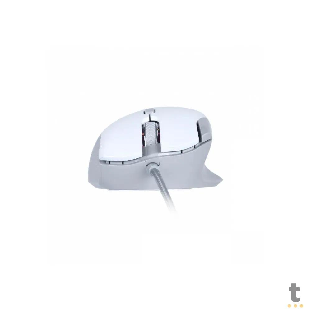 Mouse Gamer PCYes Zyron 7 Botoes 12800dpi RGB Branco - PMGZRGBW Truedata