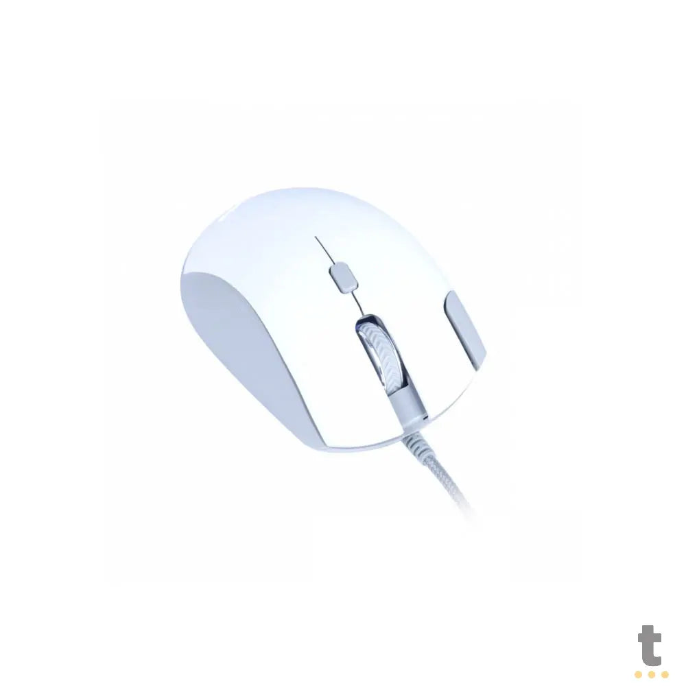 Mouse Gamer PCYes Zyron 7 Botoes 12800dpi RGB Branco - PMGZRGBW Truedata