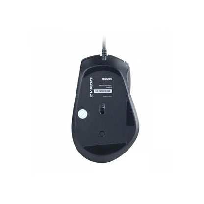 Mouse Gamer PCYes Zyron 7 Botoes 12800dpi RGB Preto - PMGZRGB Truedata