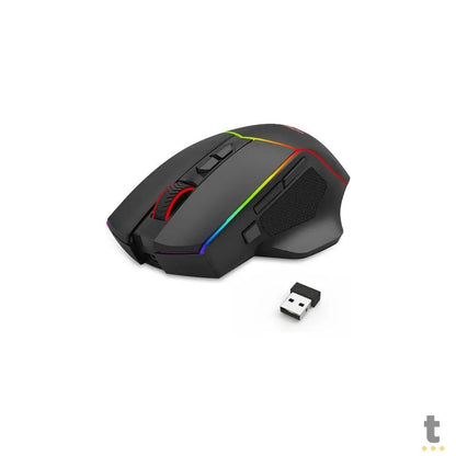 Mouse Gamer Redragon Axe Pro 8000dpi 7 Botões Preto RGB - M814RGB-PRO Truedata