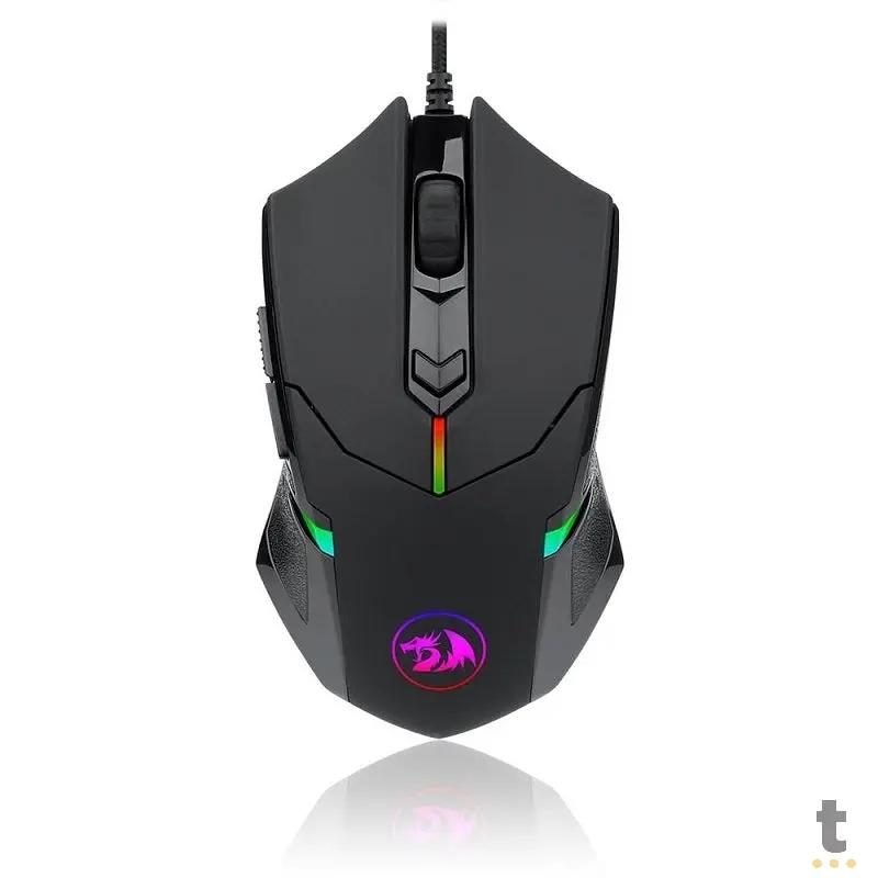 Mouse Gamer Redragon Centrophorus 2 Preto RGB - M601-RGB Truedata