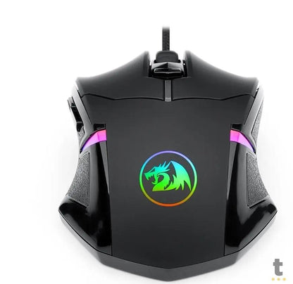 Mouse Gamer Redragon Centrophorus 2 Preto RGB - M601-RGB Truedata