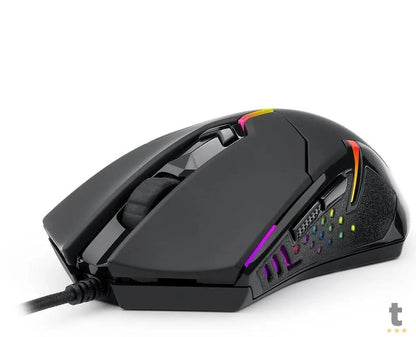 Mouse Gamer Redragon Centrophorus 2 Preto RGB - M601-RGB Truedata