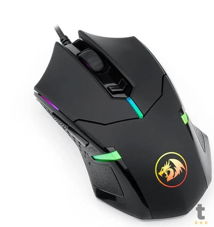 Mouse Gamer Redragon Centrophorus 2 Preto RGB - M601-RGB Truedata