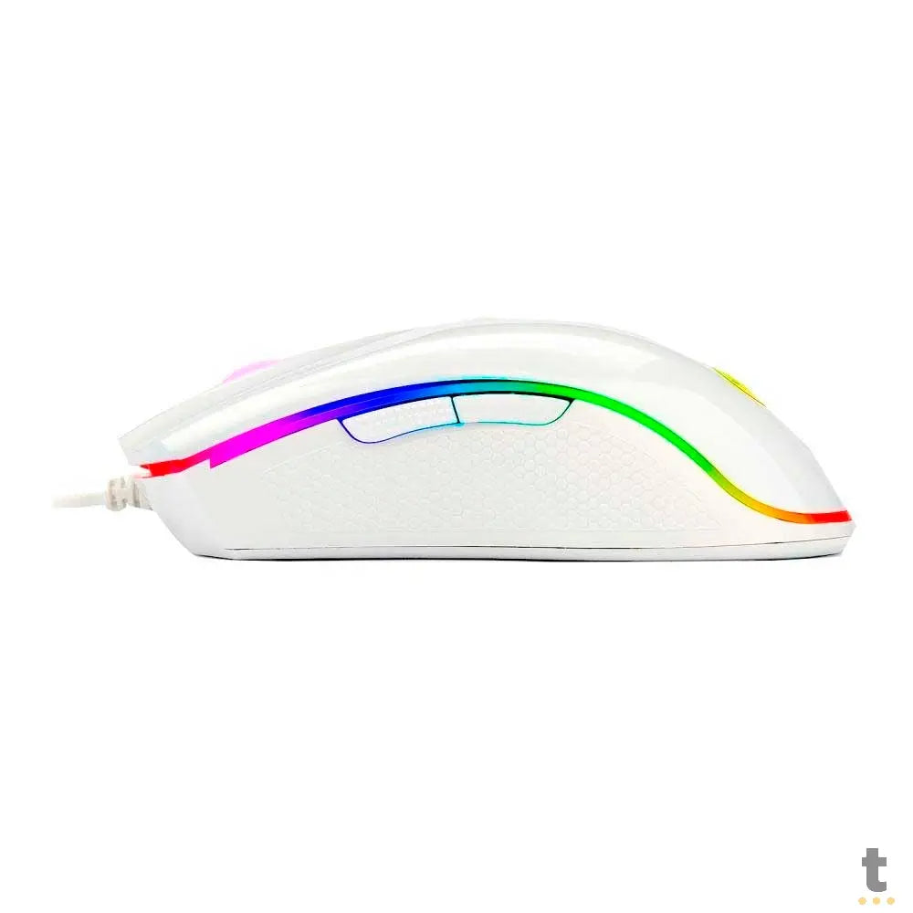 Mouse Gamer Redragon Cobra Lunar Branco RGB - M711W Truedata