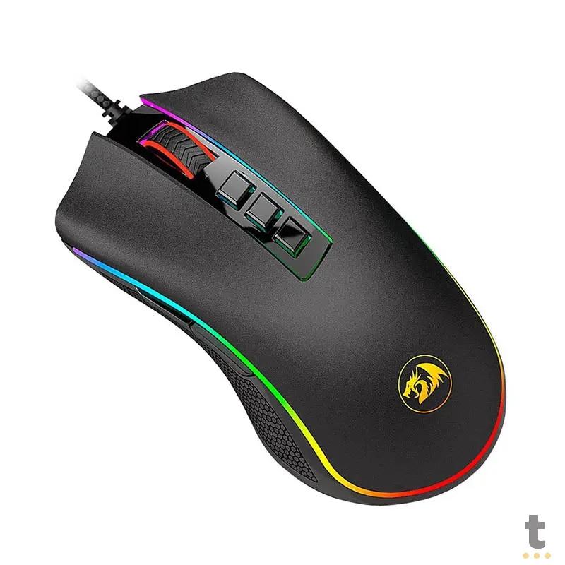 Mouse Gamer Redragon Cobra M711 Preto RGB Truedata