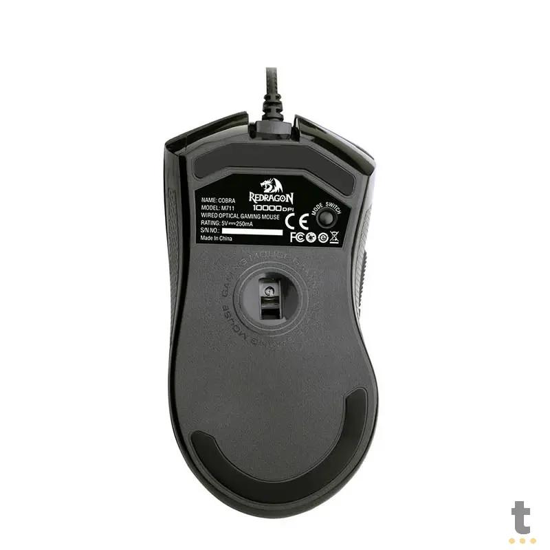 Mouse Gamer Redragon Cobra M711 Preto RGB Truedata