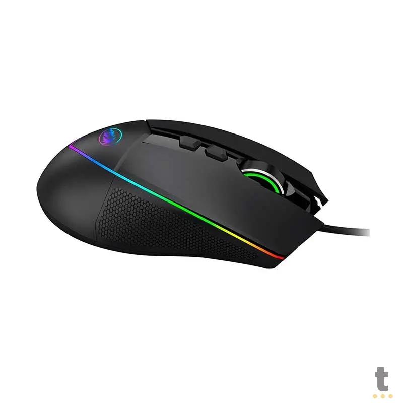 Mouse Gamer Redragon Emperor Chroma 12400dpi Preto RGB - M909-RGB Truedata