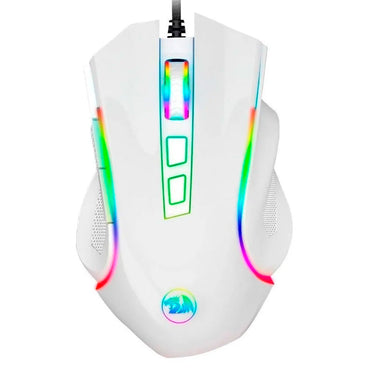 Mouse Gamer Redragon Griffin Branco RGB - M607W Truedata