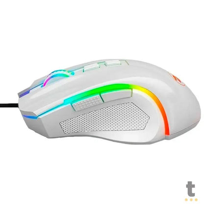 Mouse Gamer Redragon Griffin Branco RGB - M607W Truedata