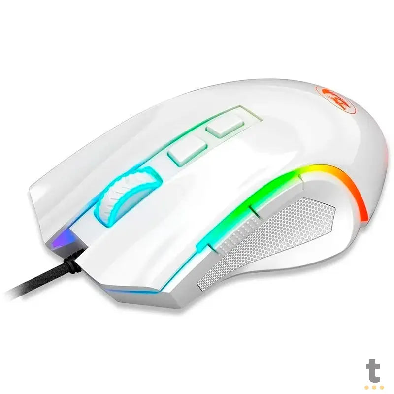 Mouse Gamer Redragon Griffin Branco RGB - M607W Truedata