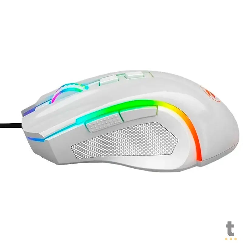 Mouse Gamer Redragon Griffin Branco RGB - M607W Truedata