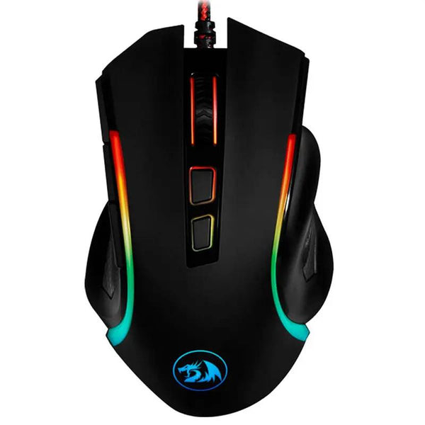 Mouse Gamer Redragon Griffin Preto RGB - M607