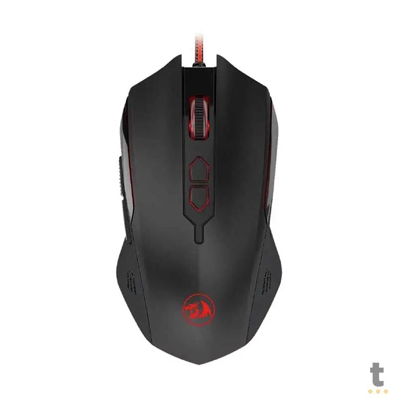 Mouse Gamer Redragon Inquisitor 2 6 Botoes 7200 Dpi Black / Red - M716A Truedata