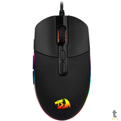 Mouse Gamer Redragon Invader 7 Botões 10000dpi Preto RGB - M719-RGB Truedata