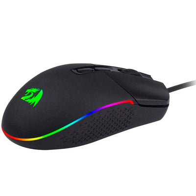 Mouse Gamer Redragon Invader 7 Botões 10000dpi Preto RGB - M719-RGB