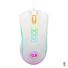 Mouse Gamer Redragon King Cobra Lunar Branco RGB - M711W-FPS Truedata