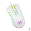 Mouse Gamer Redragon King Cobra Lunar Branco RGB - M711W-FPS Truedata
