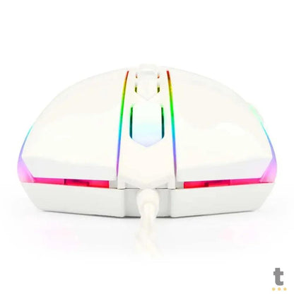 Mouse Gamer Redragon Memealion Lunar White RGB - M710W-RGB Truedata
