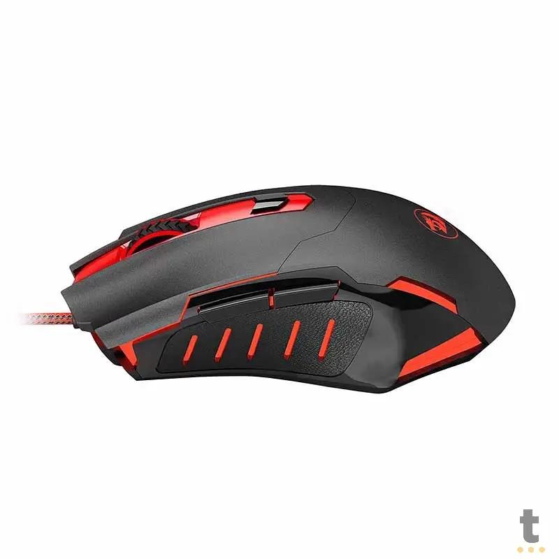 Mouse Gamer Redragon Pegasus 6 Botoes 7200 Dpi Black / Red - M705 Truedata