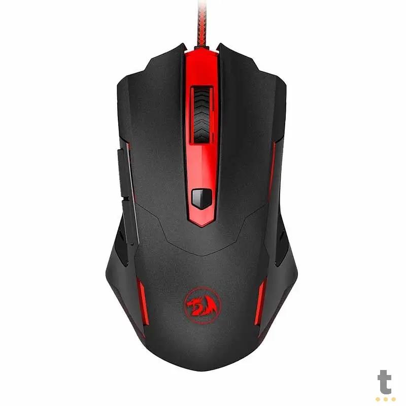 Mouse Gamer Redragon Pegasus 6 Botoes 7200 Dpi Black / Red - M705 Truedata