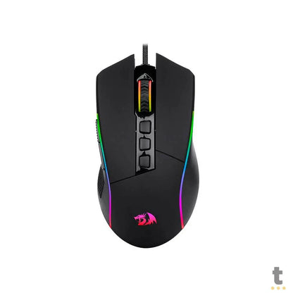 Mouse Gamer Redragon Plank 16000 dpi 9 Botões Preto RGB - M812-RGB Truedata