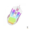 Mouse Gamer Redragon Reaping Elite 32000dpi 6 Botões RGB Branco e Rosa - M987WP-P Truedata