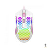 Mouse Gamer Redragon Reaping Elite 32000dpi 6 Botões RGB Branco e Rosa - M987WP-P Truedata
