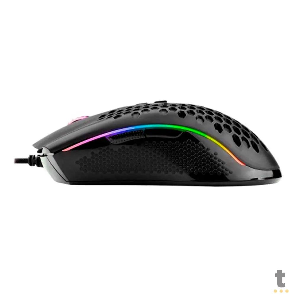 Mouse Gamer Redragon Storm Elite 8 Botões 16000dpi Preto RGB - M988-RGB Truedata