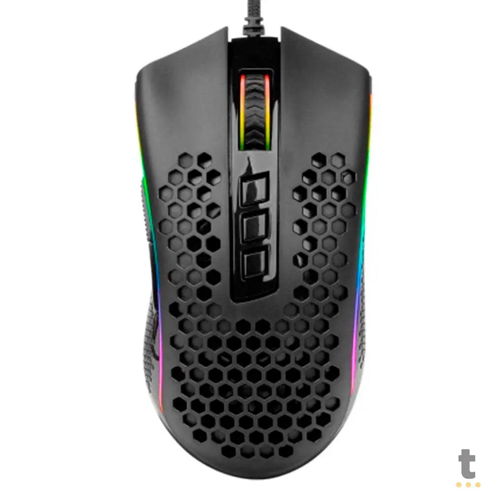 Mouse Gamer Redragon Storm Elite 8 Botões 16000dpi Preto RGB - M988-RGB Truedata
