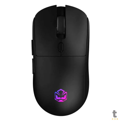 Mouse Gamer Sem Fio PCYes Basaran Black Vulcan 6 Botões 10000dpi RGB Preto - PMGBRSTBV Truedata