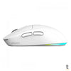 Mouse Gamer Sem Fio PCYes Basaran White Ghost 6 Botões 10000dpi RGB Branco - PMGBRSTWG Truedata