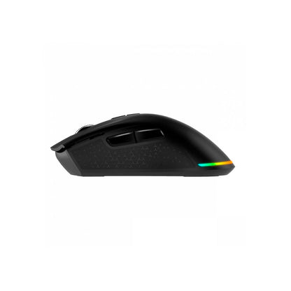 Mouse Gamer Sem Fio Recarregavel PCYes Anok 7 Botoes 16000dpi RGB Preto - PMGAKRGB Truedata