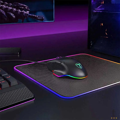 Mouse Gamer T-Dagger Bettle 10 Botoes 8000dpi RGB - T-TGM305 Truedata