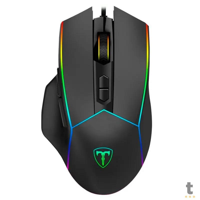 Mouse Gamer T-Dagger Camaro 8 Botões 8000dpi RGB - T-TGM306 Truedata