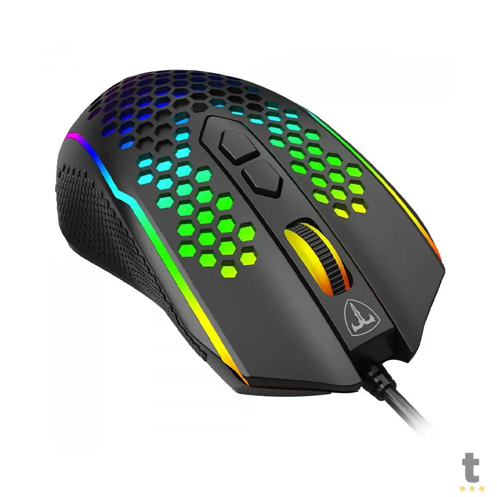Mouse Gamer T-Dagger Imperial V4 10 Botões 10000dpi RGB - T-TGM310 Truedata