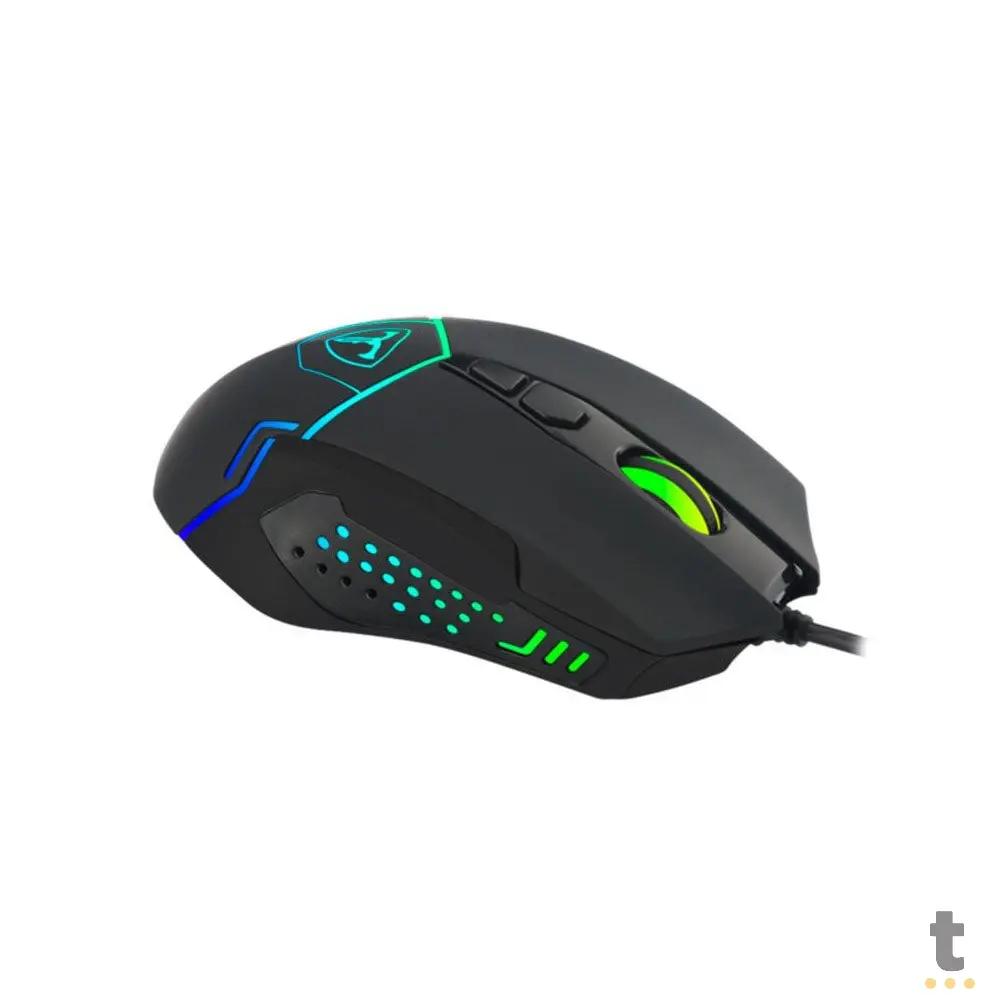 Mouse Gamer T-Dagger Senior 6 Botoes 4800dpi RGB - T-TGM205 Truedata