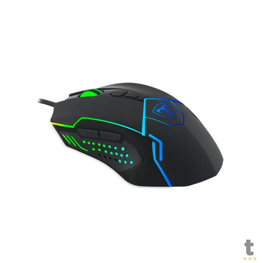 Mouse Gamer T-Dagger Senior 6 Botoes 4800dpi RGB - T-TGM205 Truedata