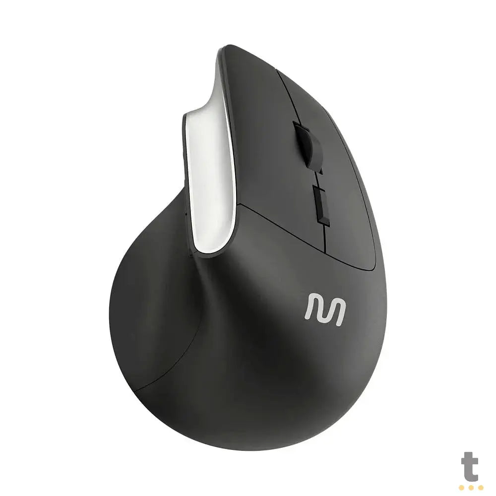 Mouse Sem Fio Ergonomico Multi Preto 1600dpi - MO384 Truedata